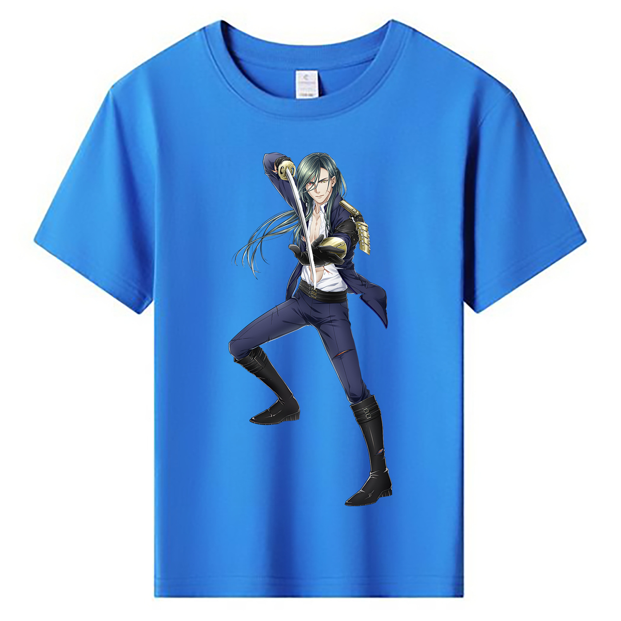 （画像用） 刀剣乱舞 Touken Ranbu 綿100％キッズTシャツ（フロントプリント）